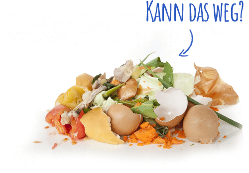 Erlaubte Speiseabfälle - Das darf in die Tonne!